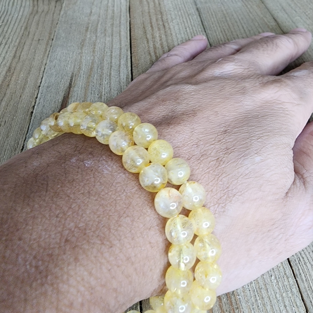 Citrine Crystal Bracelet